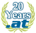 20 years nic.at logo