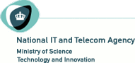 Denmark National IT and Telecom Agency logo